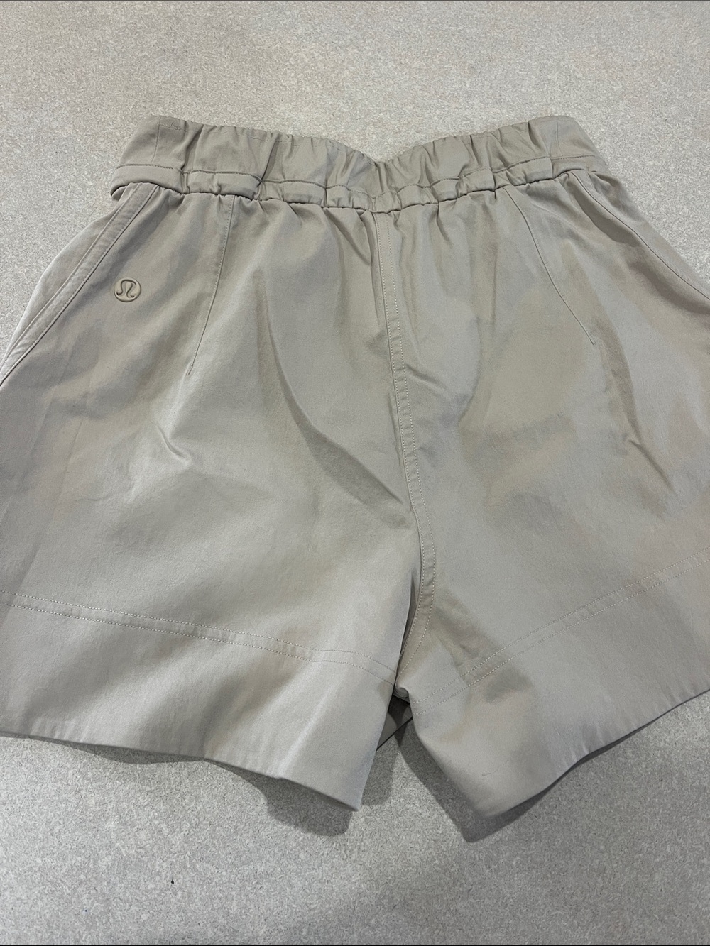 lululemon athletica Women's Athletic Shorts in Light Taupe